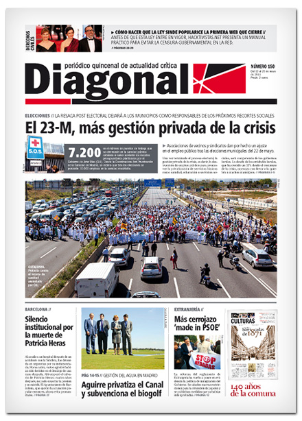 Diagonal # 150 (del 12 al 25 de mayo, 2011) Diagonal # 150 (del 12 al 25 de mayo, 2011)