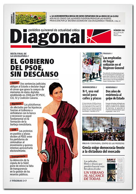 Diagonal # 154 (7 – 20 Julio) Diagonal # 154 (7 – 20 Julio)