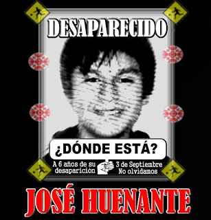 José Huenante ¿Dónde está?