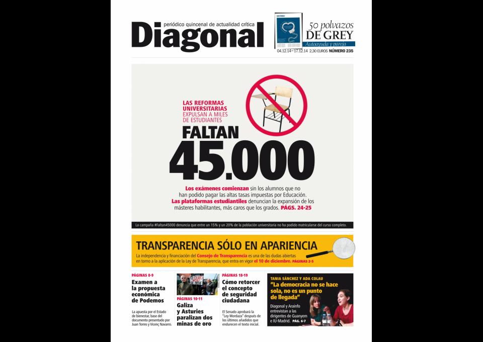 Diagonal # 235 (2014/12/04-17) Diagonal # 235 (2014/12/04-17)